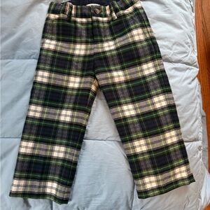 Janie and Jack Plaid Tartan Pants Holiday Christmas